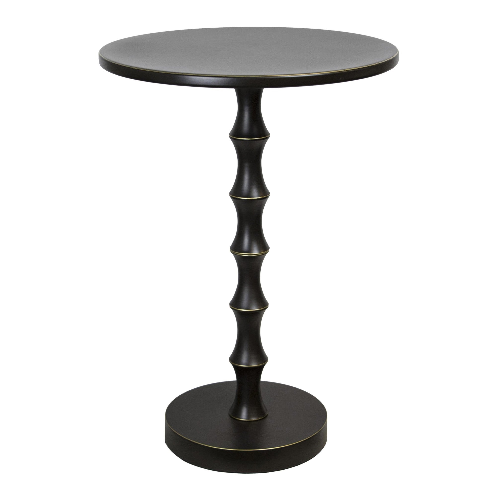 Bora 26.75" Metal Accent Table - Oil Rubbed Bronze