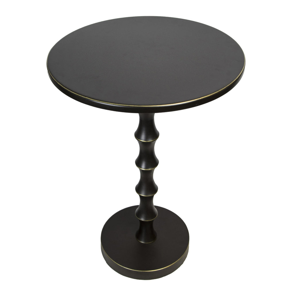 Bora 26.75" Metal Accent Table - Oil Rubbed Bronze