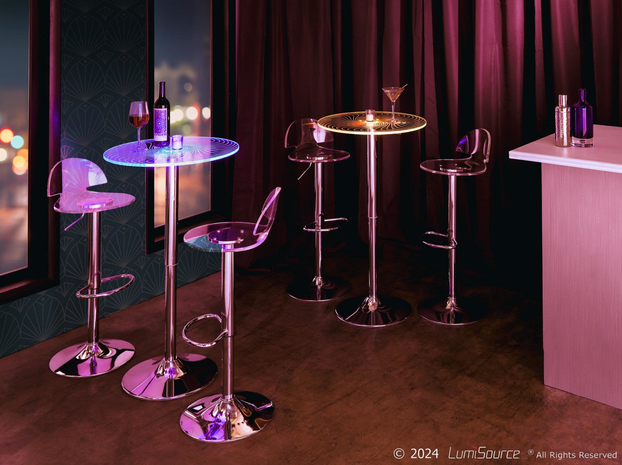 Spyra Bar Table - Multi